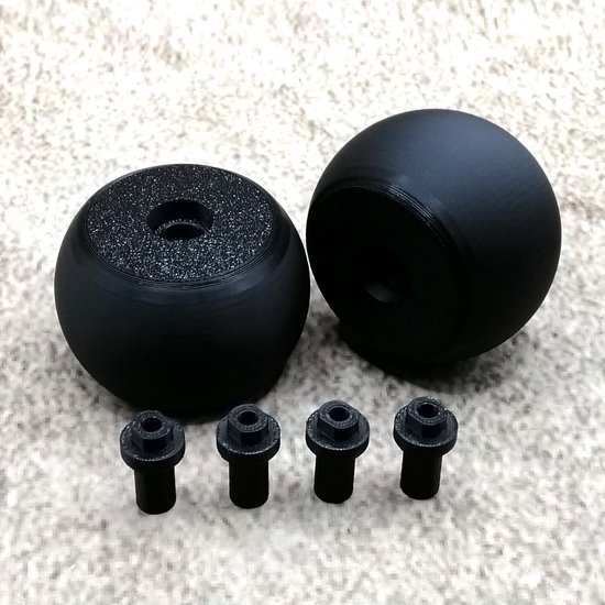 2 stuks reservevoorwiel met 4 stuks assen compatibel met Bosch Indego — afbeelding 3