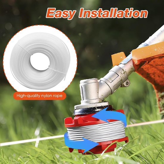Spoelen, 6 stuks, compatibel met Einhell grastrimmer — afbeelding 4