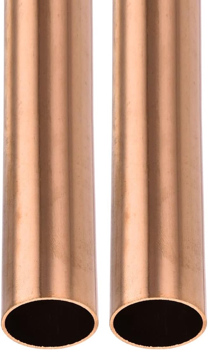 30 mm x 1 mm x 100 mm (ADxWand TxL) koperen buis - 2 stuks - goed