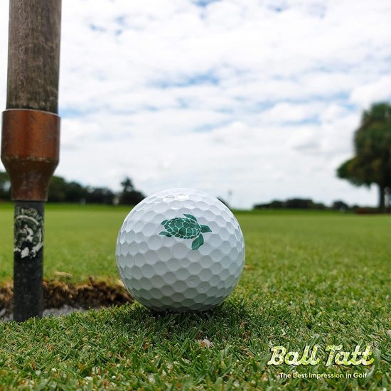 Golfbalstempel - Zelfinktende marker - Golfballen markeren - Sneldrogend permanent - 075" x 05" - Golfkar — afbeelding 3