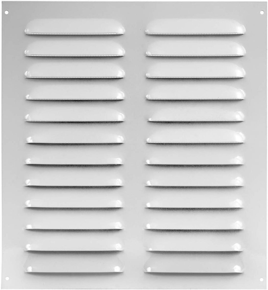 Ventilatie Roosters - Muurrooster Insecten - Luchtcirculatie Binnen - Met Insectenhor - 255 x 280 mm - Wit