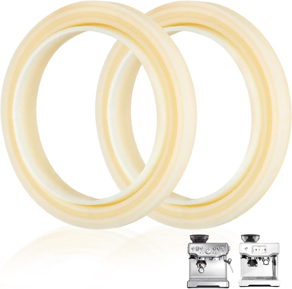 Coffee Brewing Cup Gasket and Burner Gasket for Coffee Machine, Compatible with Breville Platinum 8 Series Coffee - ShopVlot