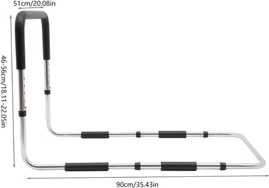Zavio® Bedsteun - Bedbeugel - Bedsteun/Bedbeugel - Bedsteun Ouderen — afbeelding 2