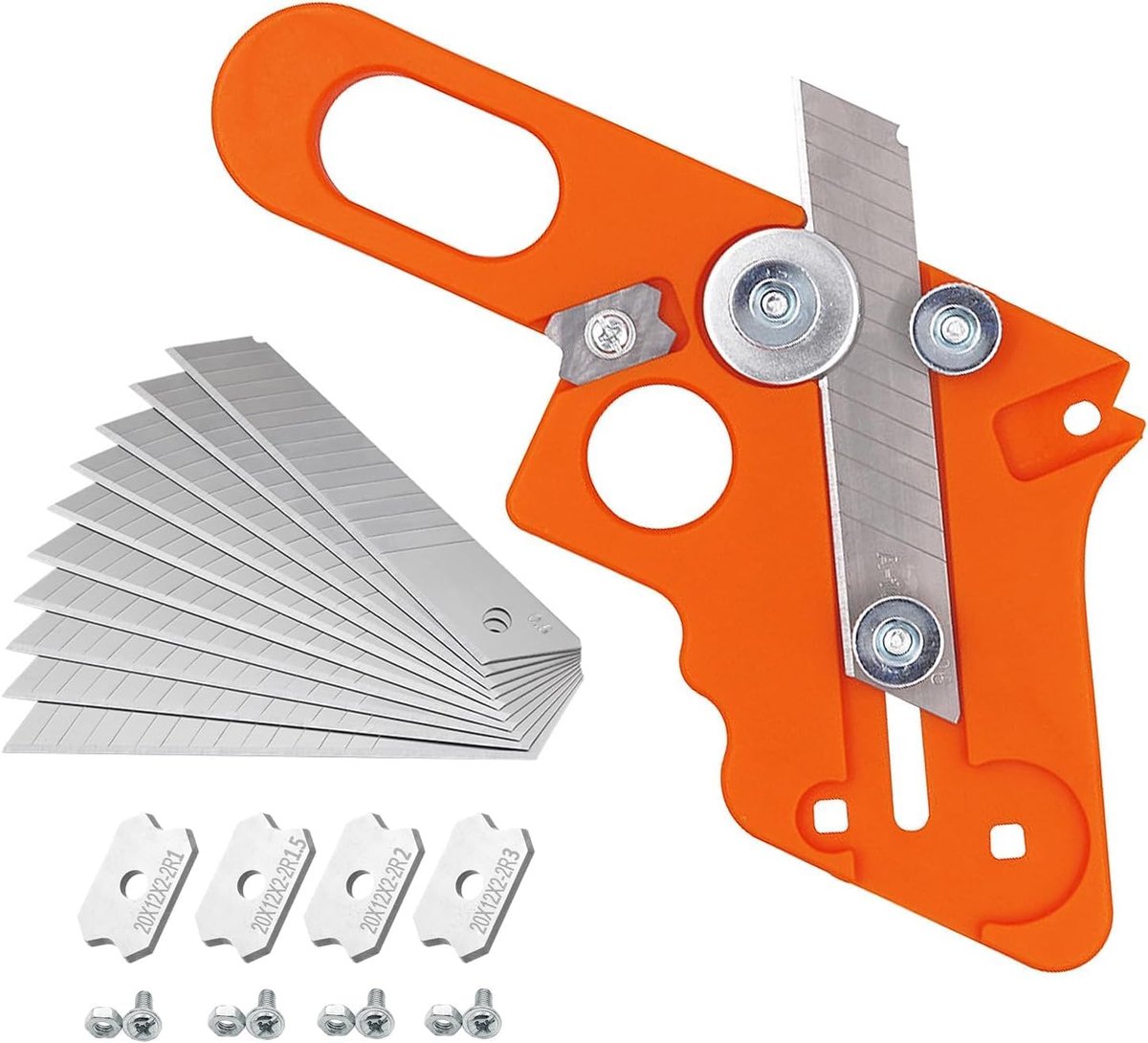 Veneer Edge Cutter, Edge Cutter for Bingers, Edge Banding Trimmer with 10 Spare Blades, Single Hand Planer, Edge - ShopVlot