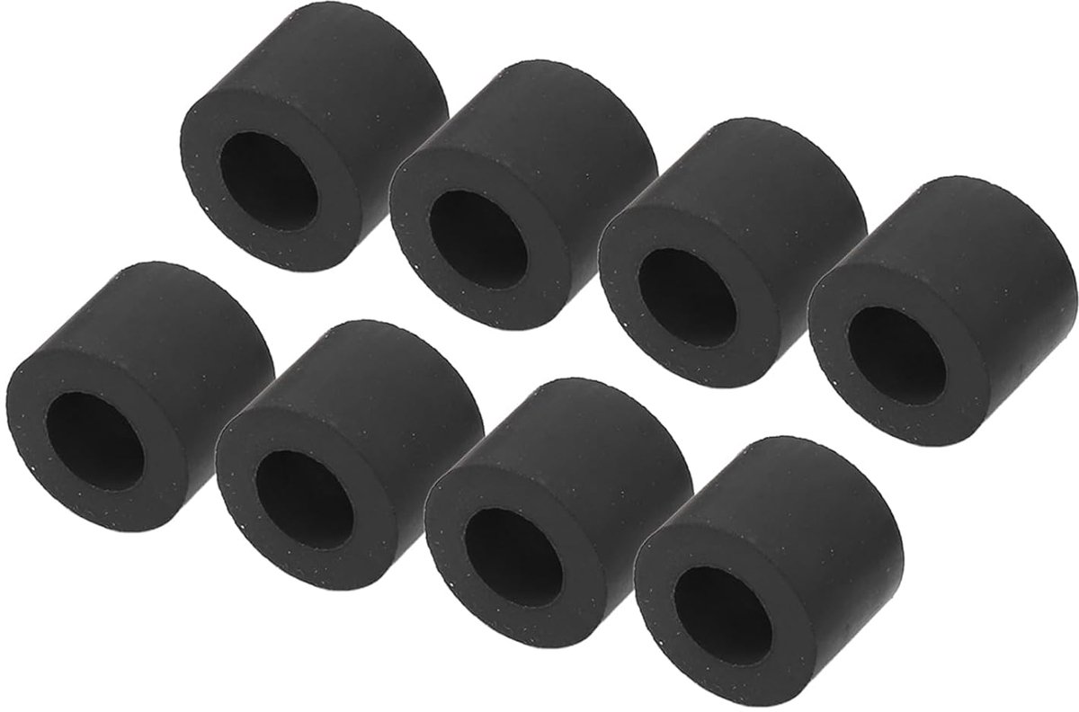 SnelShoppen - 8 Stuks Rubber Rollers Vervanging voor Maker 2, 3 - Duurzame Rubber Rollers en Roller Reparatie Onderdelen - Hoogwaardige TPU Materiaal
