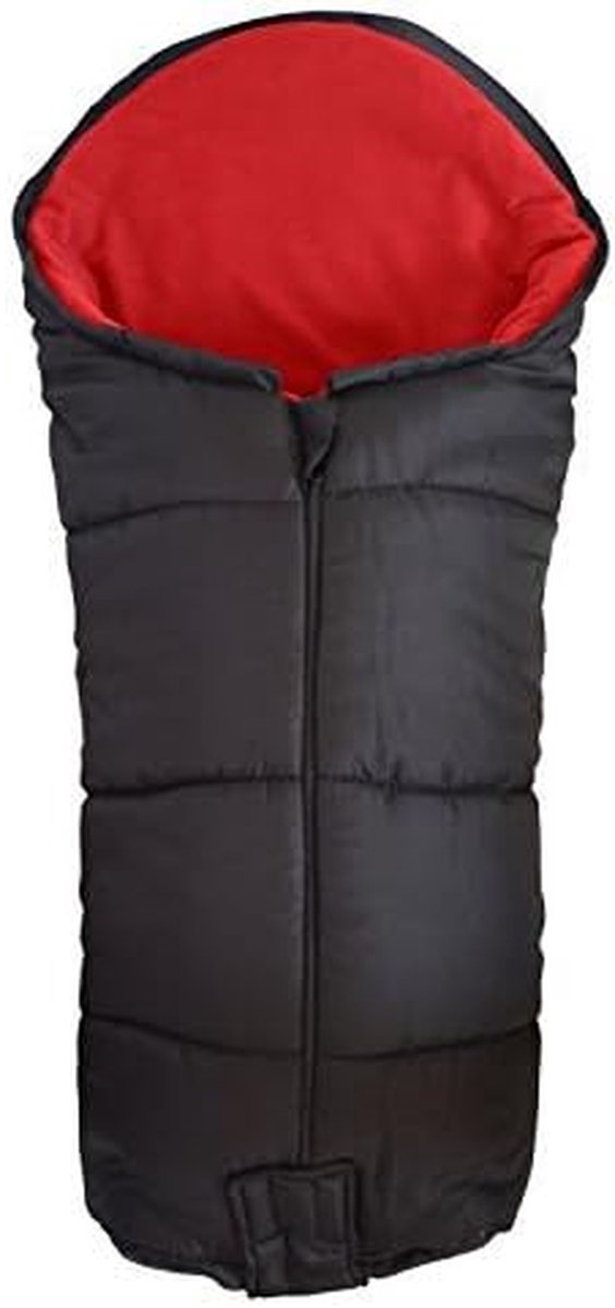 Deluxe Voetenzak - Winter Cover - Baby Comfort - Zacht Fleece - 42 x 32 cm - Rood