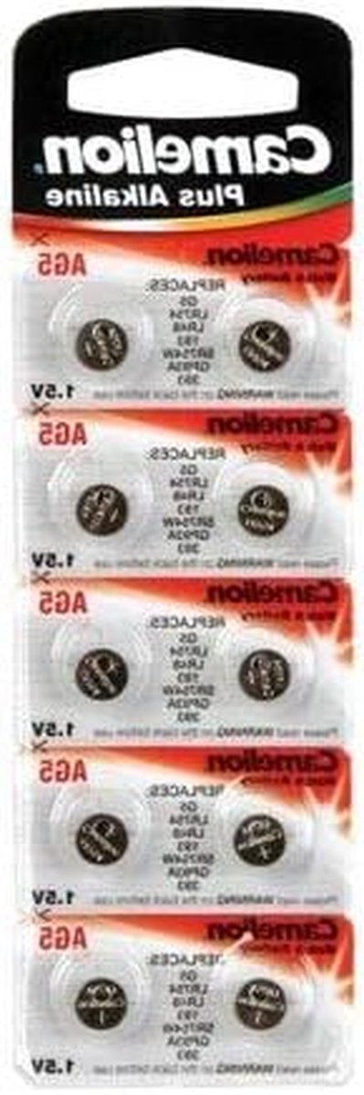 Knoopcelbatterijen - Kleine batterijen - Kleine apparaten - Stabiel uitgangsvermogen - 10 stuks - Zilver