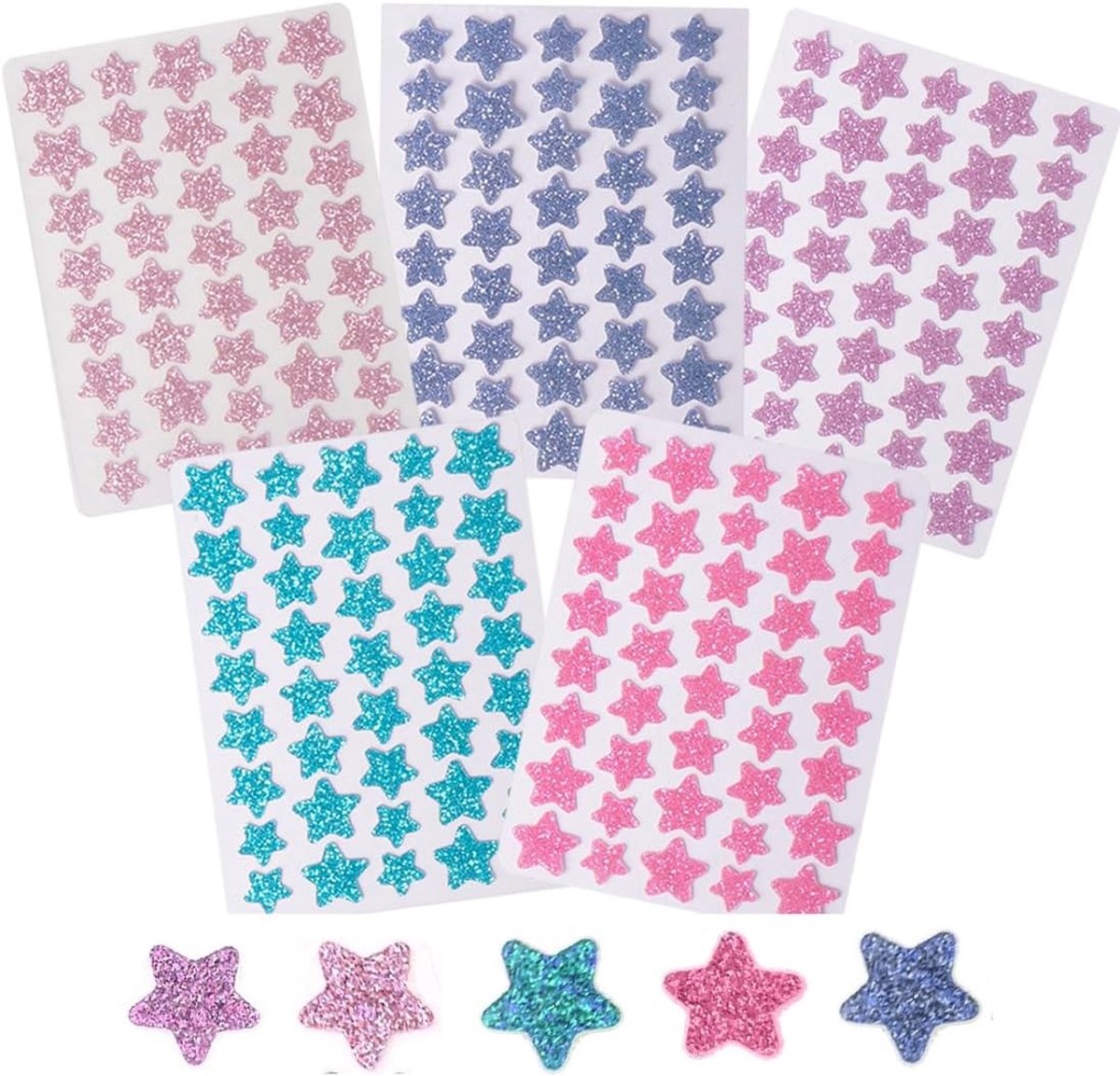 200 Stuks Hydrocolloïde Patches voor Acne, Natuurlijke Behandeling met Salicylzuur en Tea Tree Olie, Waterproof en Ademend, Effectieve Huidverzorging voor Dag en Nacht