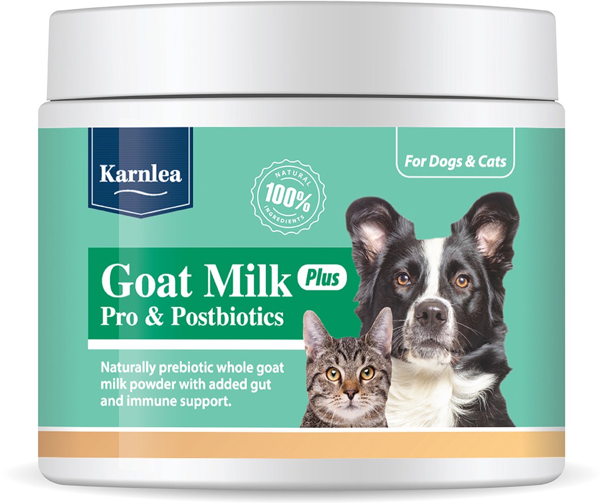Karnlea Geitenmelk Pro met probiotica voor honden en katten
