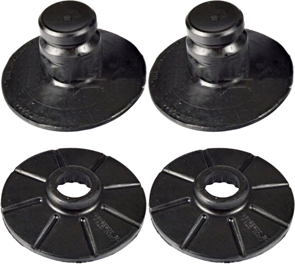 4 x veerpads voor top en bodem, demping en schokabsorber voor Astra G H en Zafira A B, vervangingsonderdelen voor optimale rijprestaties