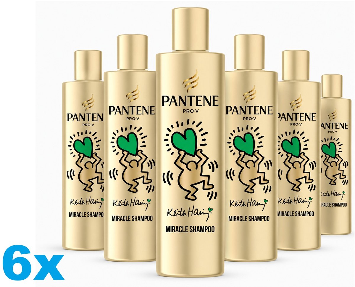 Pantene Pro-V x Keith Haring Art Collection Miracle Shampoo – 6 x 250 ml