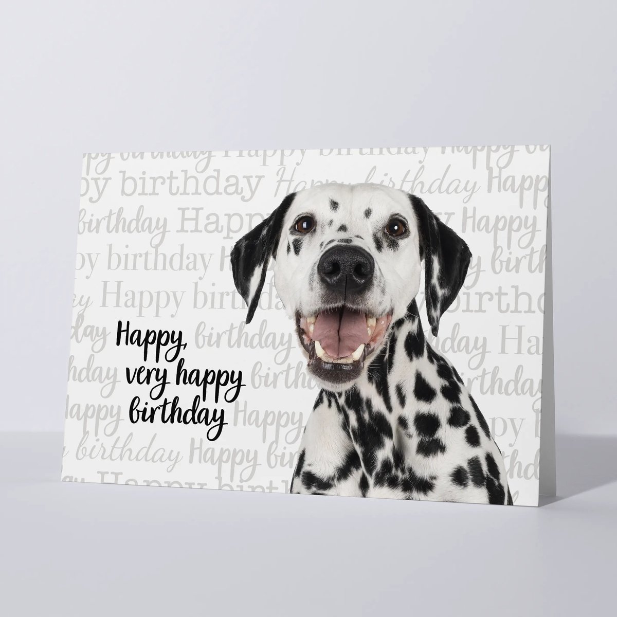 CAT'CHY Cards - wenskaart - verjaardag - hond - dalmatier