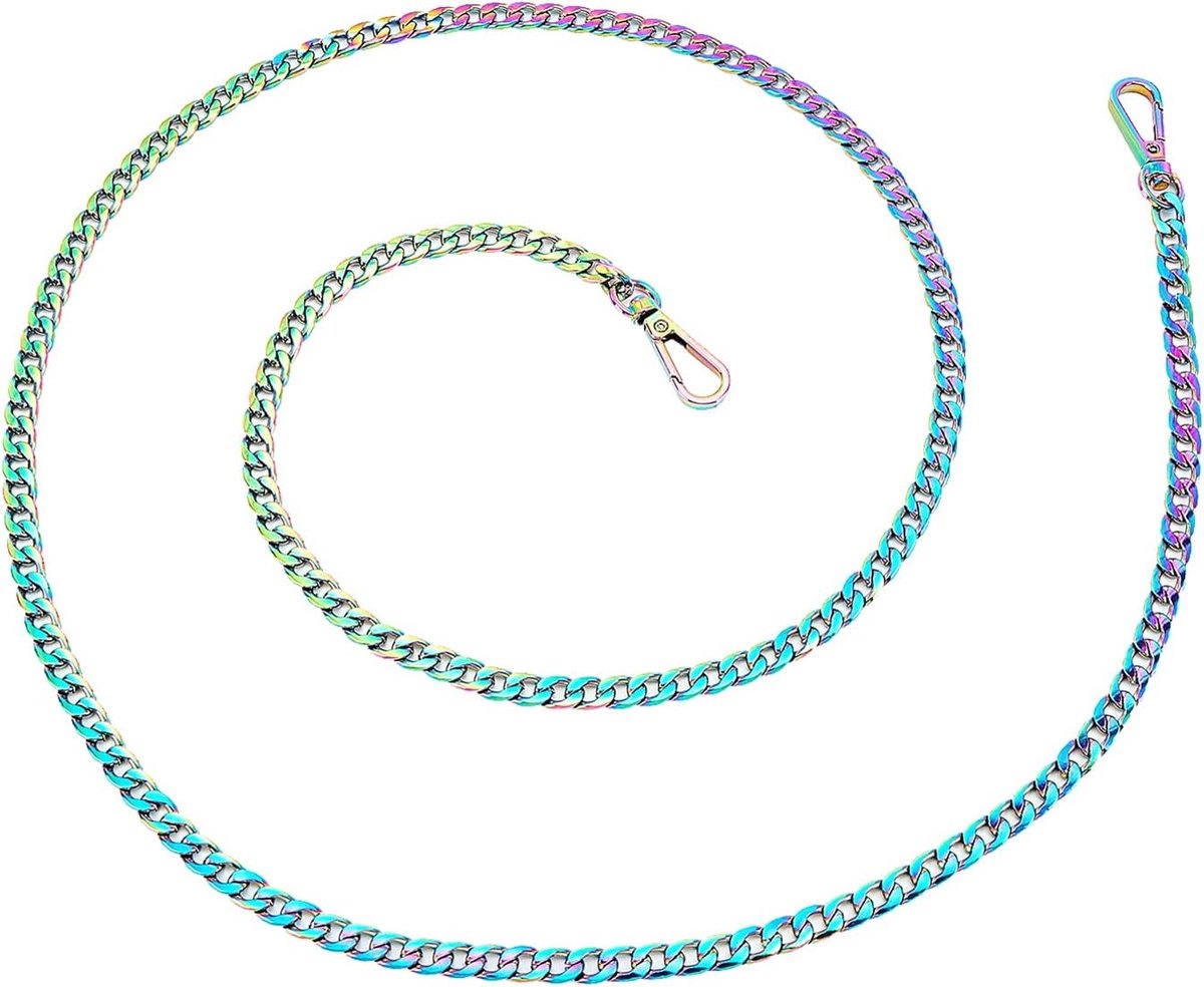 Kleurige metalen schouderbanden voor handtassen, vervangende kettingen voor crossbody en clutch tassen, DIY accessoires voor mode en stijl