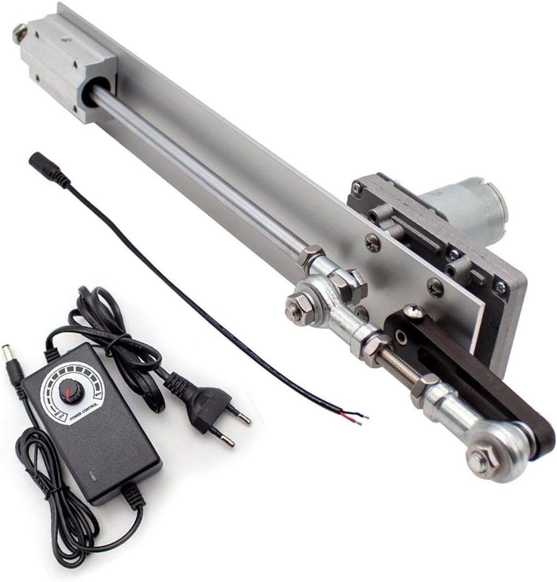 Reciprocating Cycle Lineaire Actuator 2-8cm DC 12V/24V Verstelbare Telescopische Motor met Snelheidsregelaar voor DIY Projecten