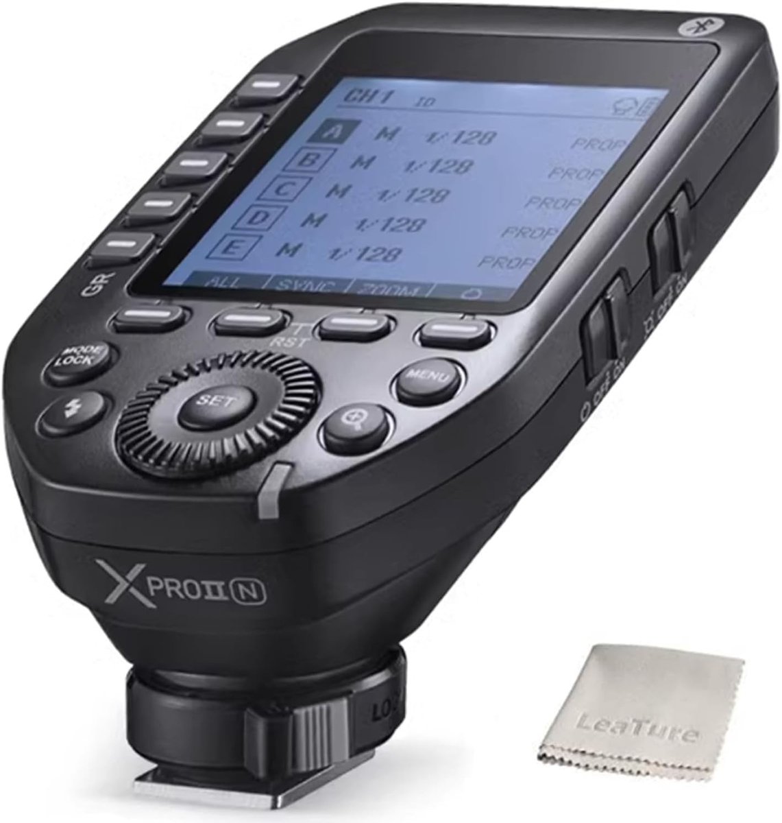 Draadloze TTL Flits Trigger voor Sony Camera's - HSS 1/8000s, 32 Kanalen, Groot LCD Display, Autoflash Functie