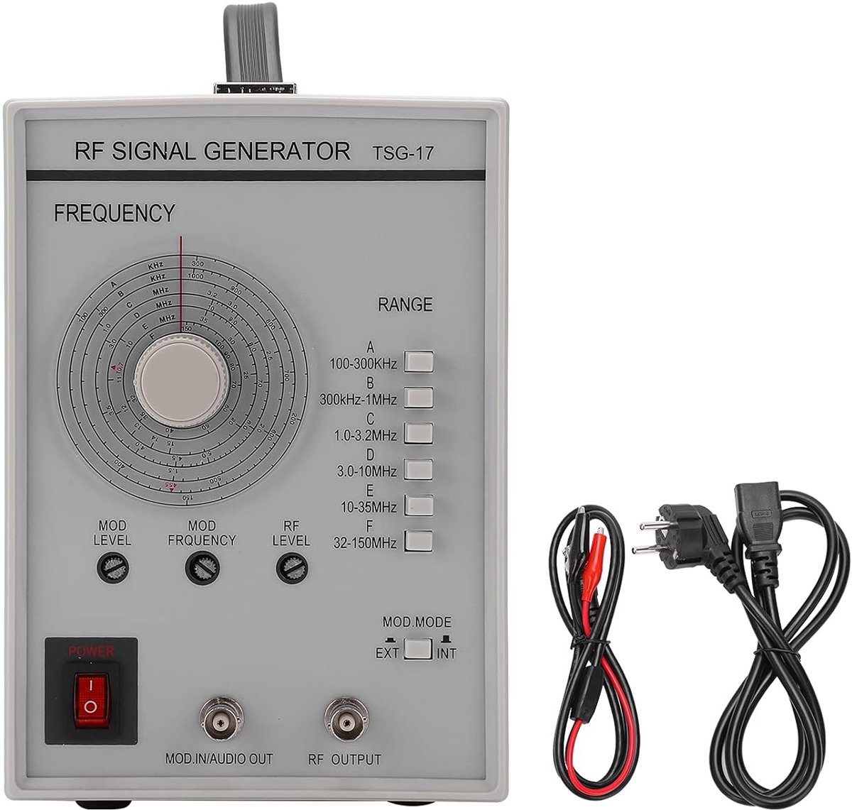 TSG-17 Function Generator Signal Generator 100kHz to 150MHz Portable for Electronic Devices High Frequency - ShopVlot