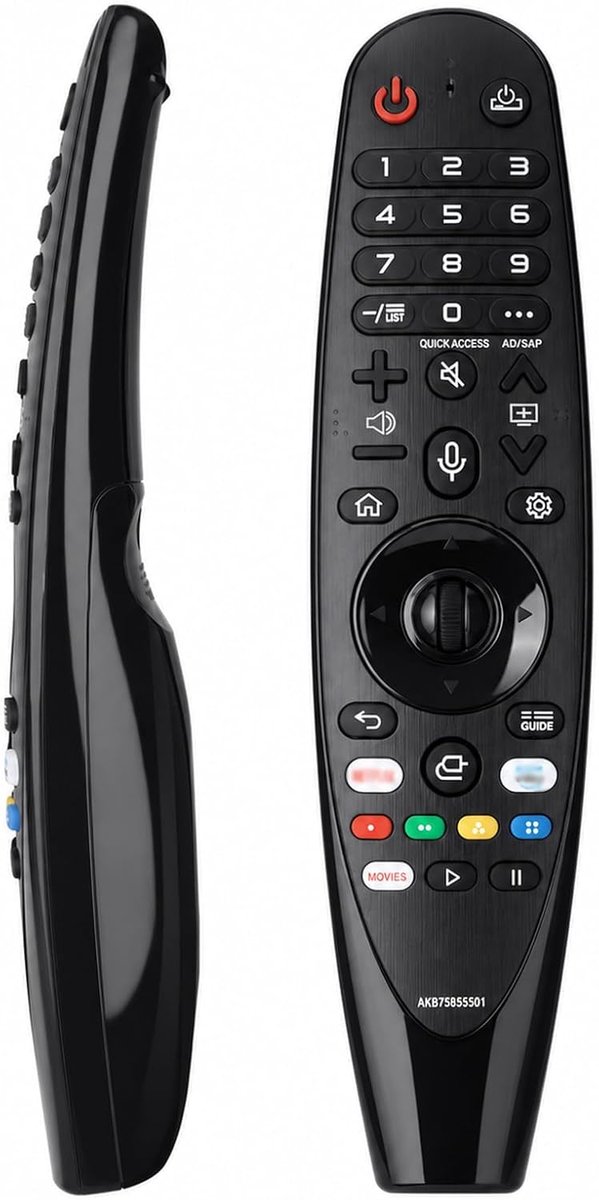 Voice Magic afstandsbediening voor LG TV, vervanging voor AKB75855501 - ShopVlot