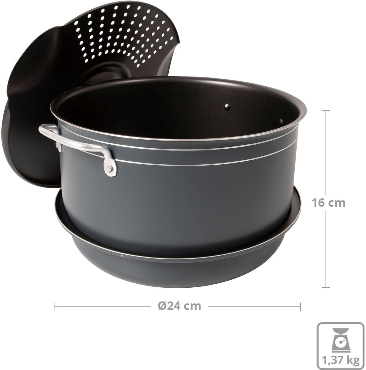 Bo-Camp Pannenset - Camping - 7-Delig - Aluminium