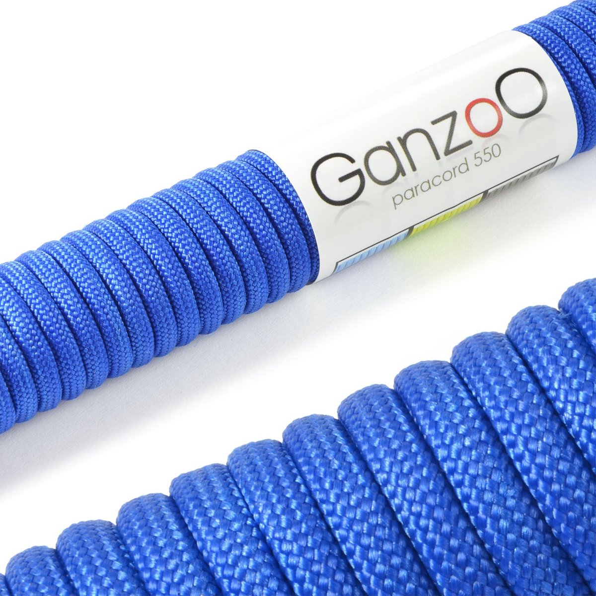 Paracord 550 touw 4 mm - koningsblauw - nylon en polyester - multifunctioneel touw voor knutselen - ShopVlot