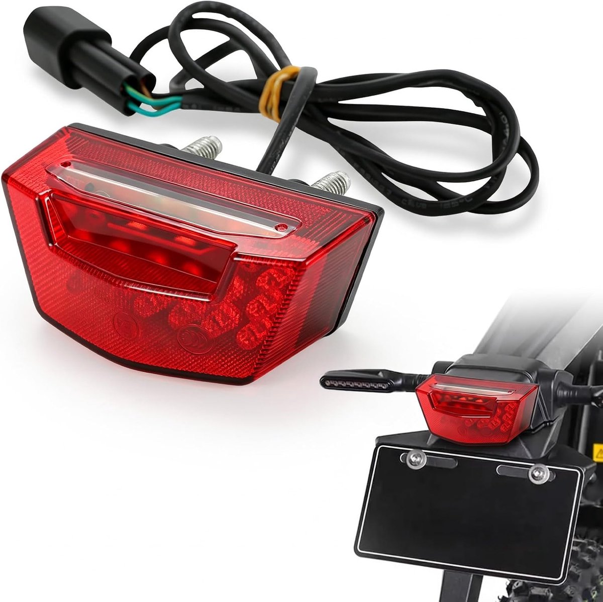 Motorcycle Rear Light for Talaria Sting R MX3/R MX4 Talaria X3 XXX E-Ride Pro SS/S Electro Dirt Bike - ShopVlot