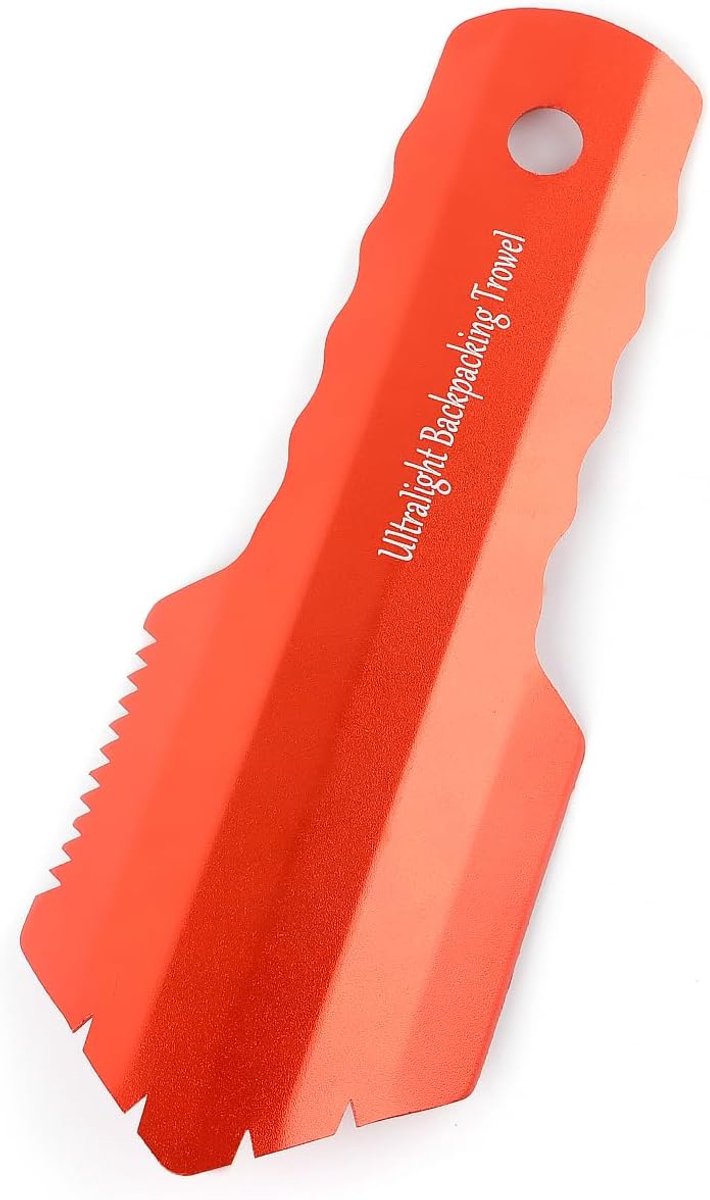 Ultralight Camping Trowel Trowel Portable Aluminum Shovel and Potty for Hiking and Garden - ShopVlot
