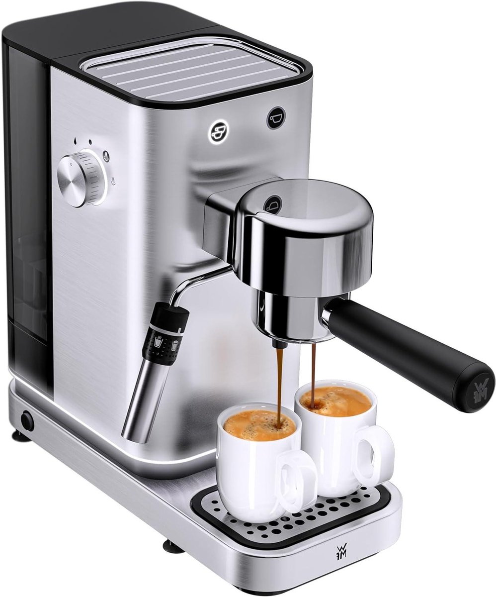 Espressomachine zeefhouder - Filterhouder koffie - Espresso zetten - Krachtig thermoblock systeem - 1400 Watt - Mat roestvrij staal