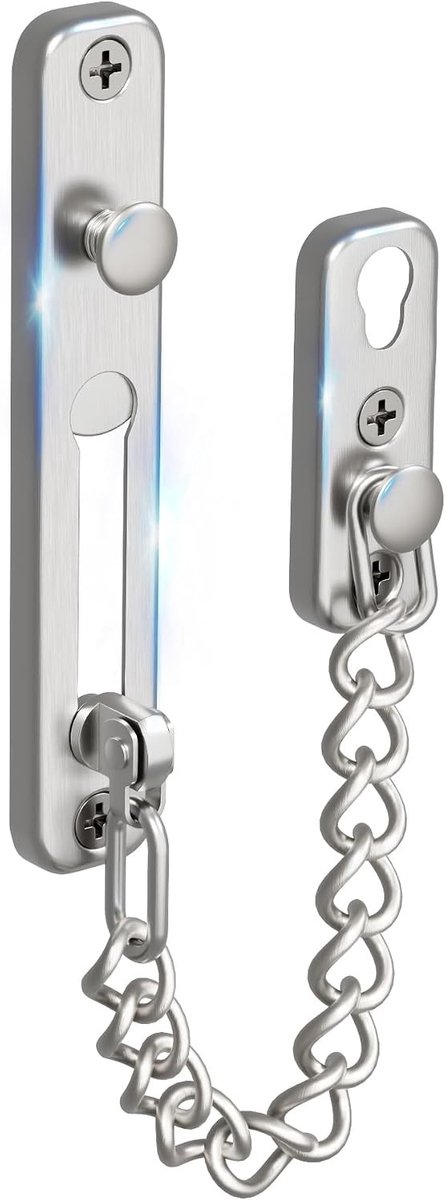 Veiligheidsdeurketting voor Anti-Diefstal Beveiliging - Robuuste Deurslot met Eenvoudige Installatie en Duurzaam Ontwerp