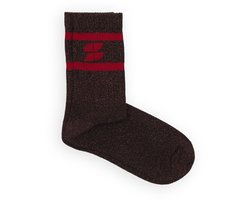 By-Bar Logo Glitter Chocolate Socks Beenmode Dames - Multi - Maat ONESIZE