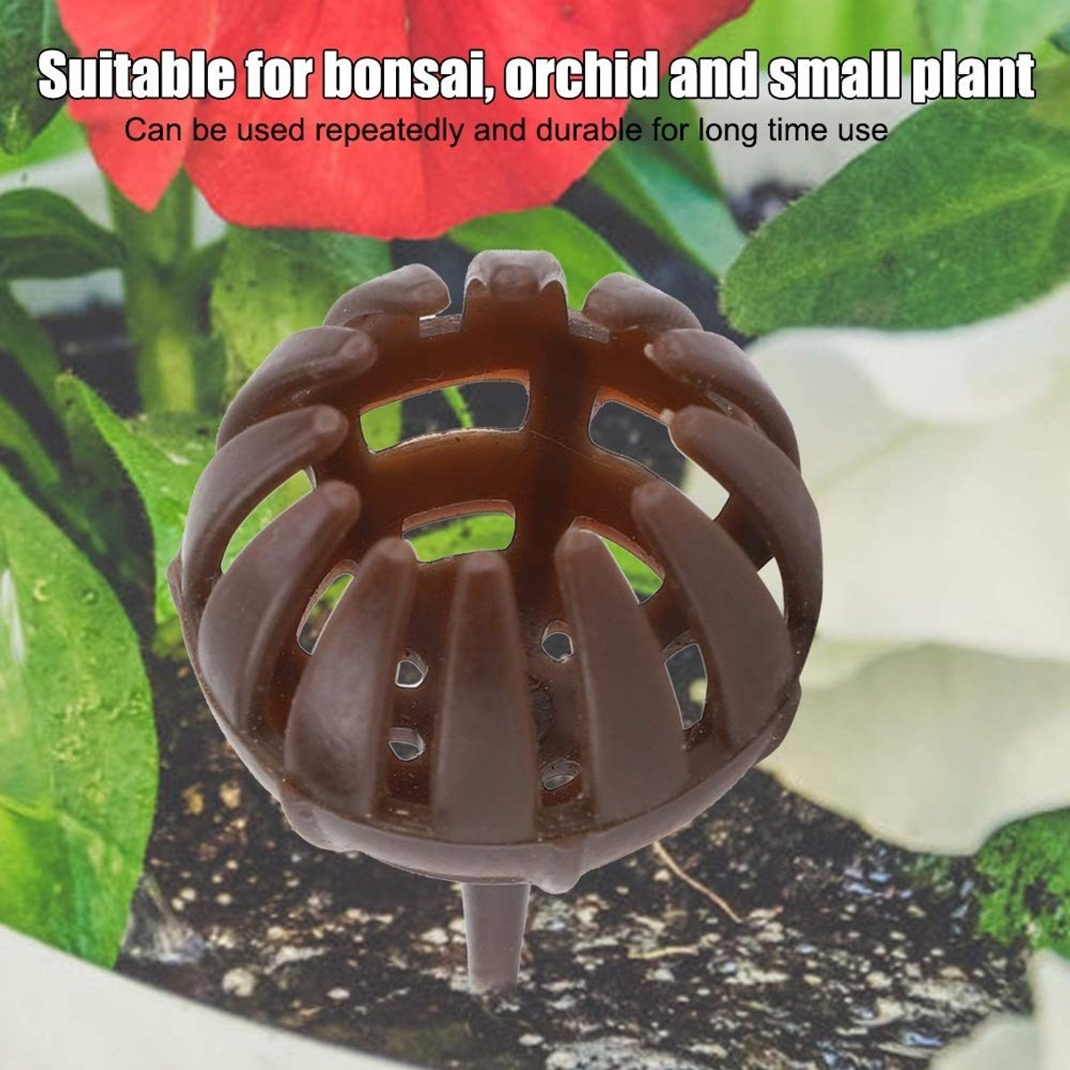 Bonsai Voeding Set van 100 Herbruikbare Olijfvoeding Boxen voor Planten en Bloemen - Klein Formaat, Draagbaar en Handig