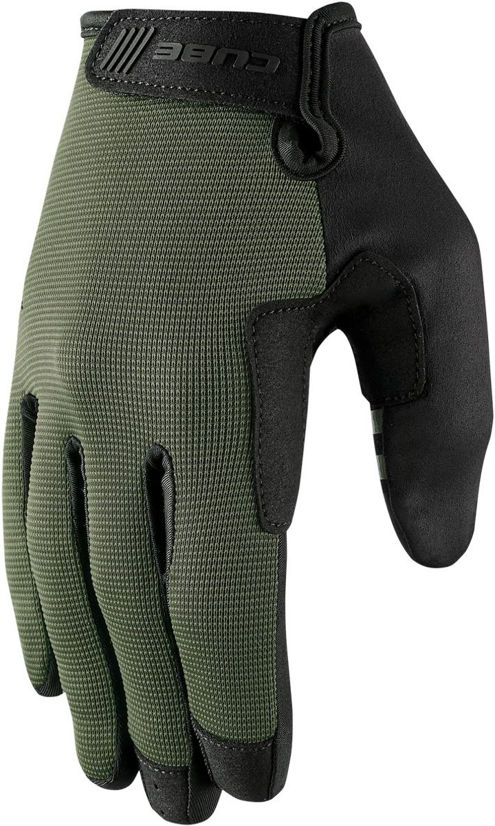 CUBE GLOVES GRAVITY LONG FINGER TM REED GREEN
