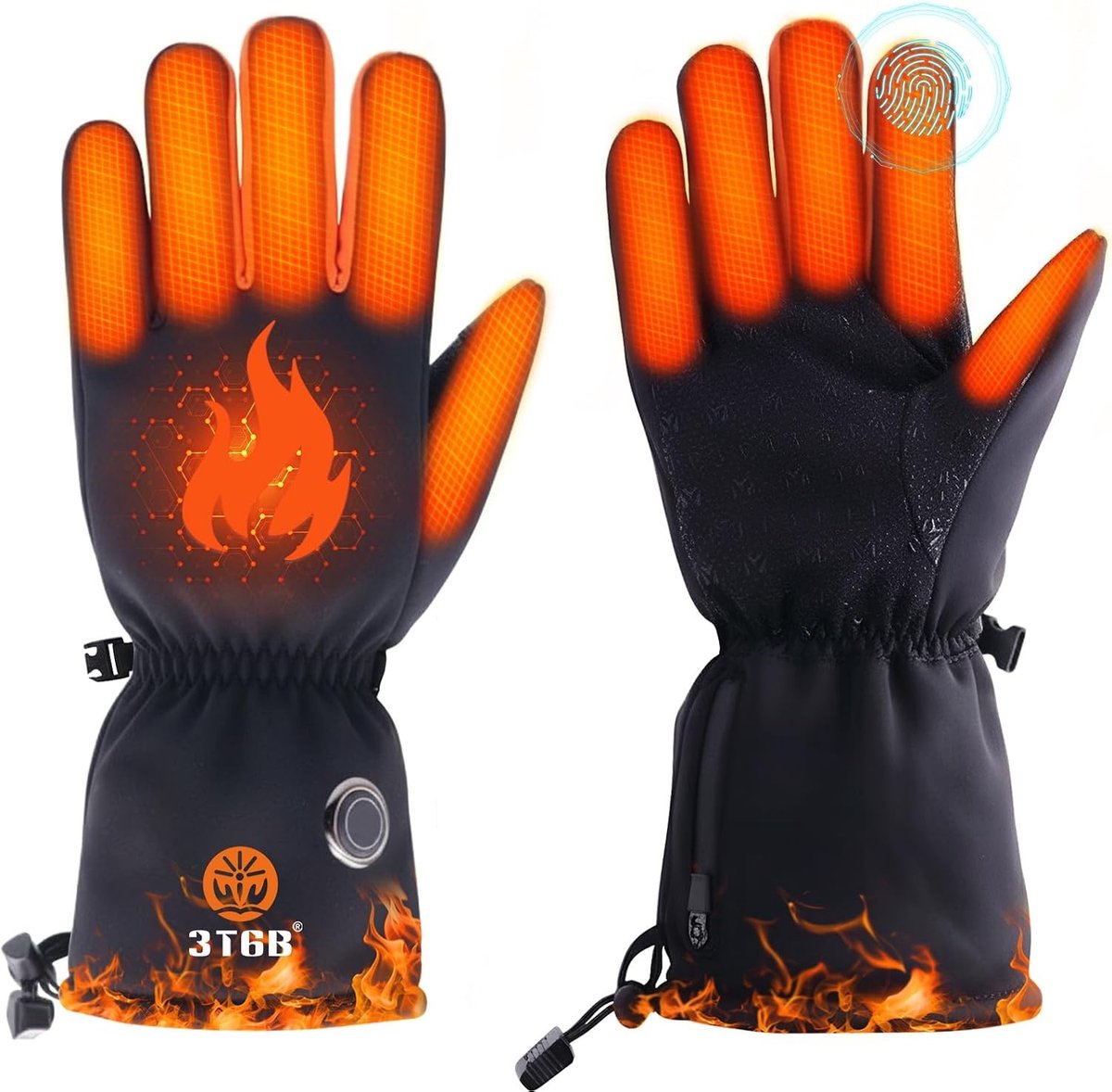 Verwarmde Handschoenen - Zwart - L - Oplaadbare 6000 mAh - Voor Mannen en Vrouwen