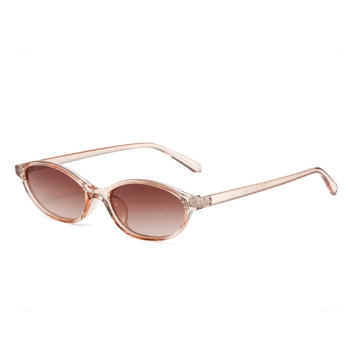 Casalora Cat Eye Zonnebril Dames – Retro Ovale Smalle Zonnebril – Trendy Vintage Zonnebril met UV400 Zonbescherming – Mode Zonnebril voor Dames
