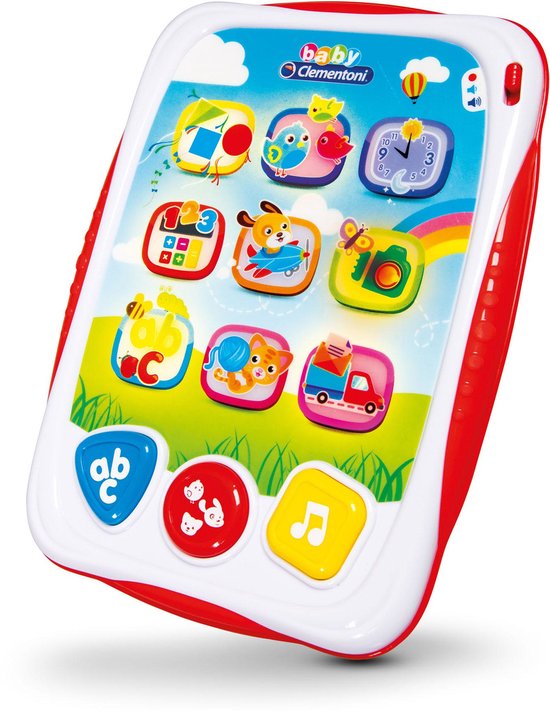 Clementoni - Pratende tablet - Interactief speelgoed - Taalontwikkeling - Vanaf 1 jaar van Clementoni — afbeelding 4