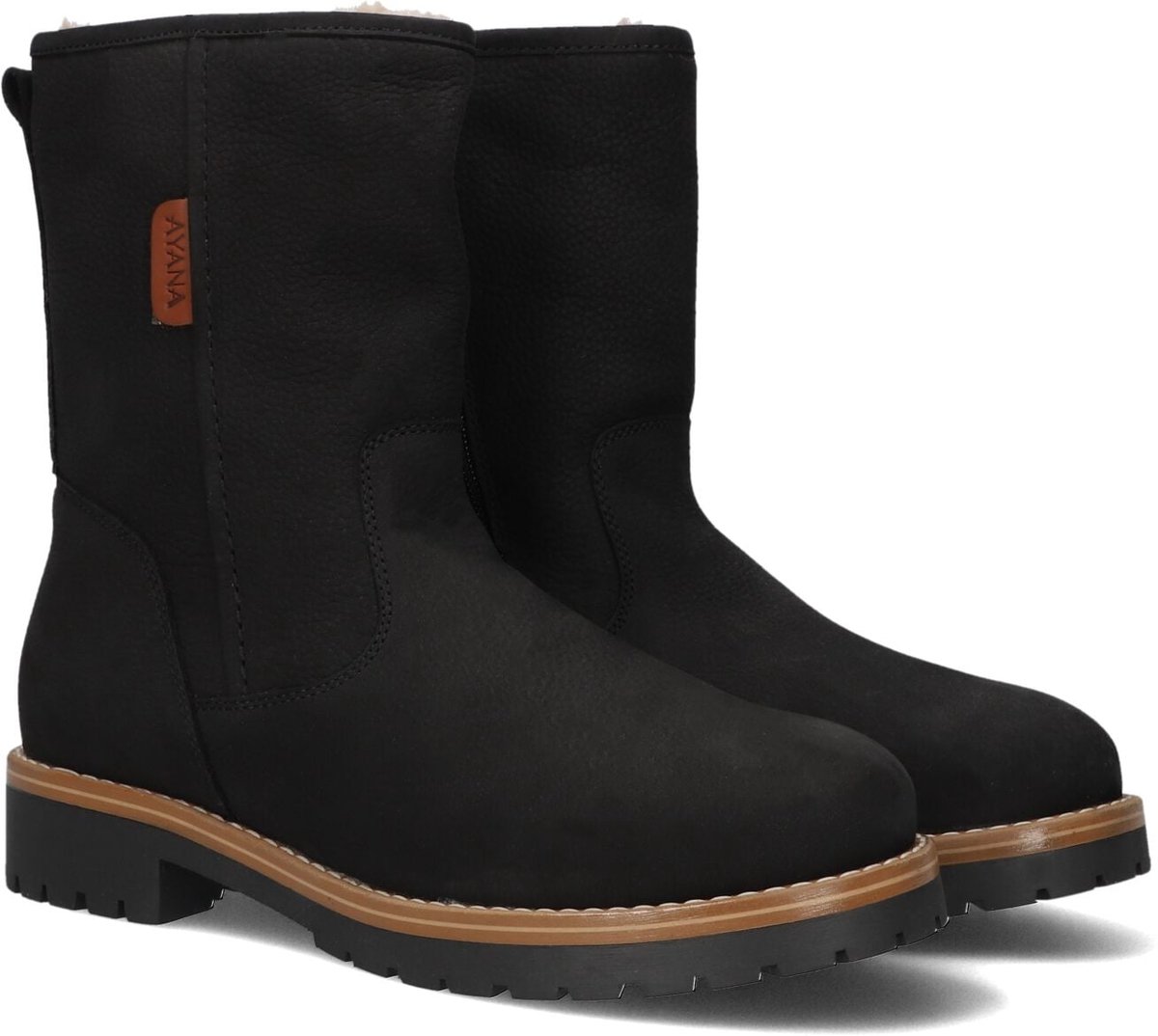 AYANA 763 Boots Dames - Zwart - Maat 41