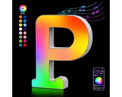 Luminous Letters USB Powered, LED Letter Lights Color Changing, Alphabet Gifts for Girls Women, Party, Birthday - ShopVlot