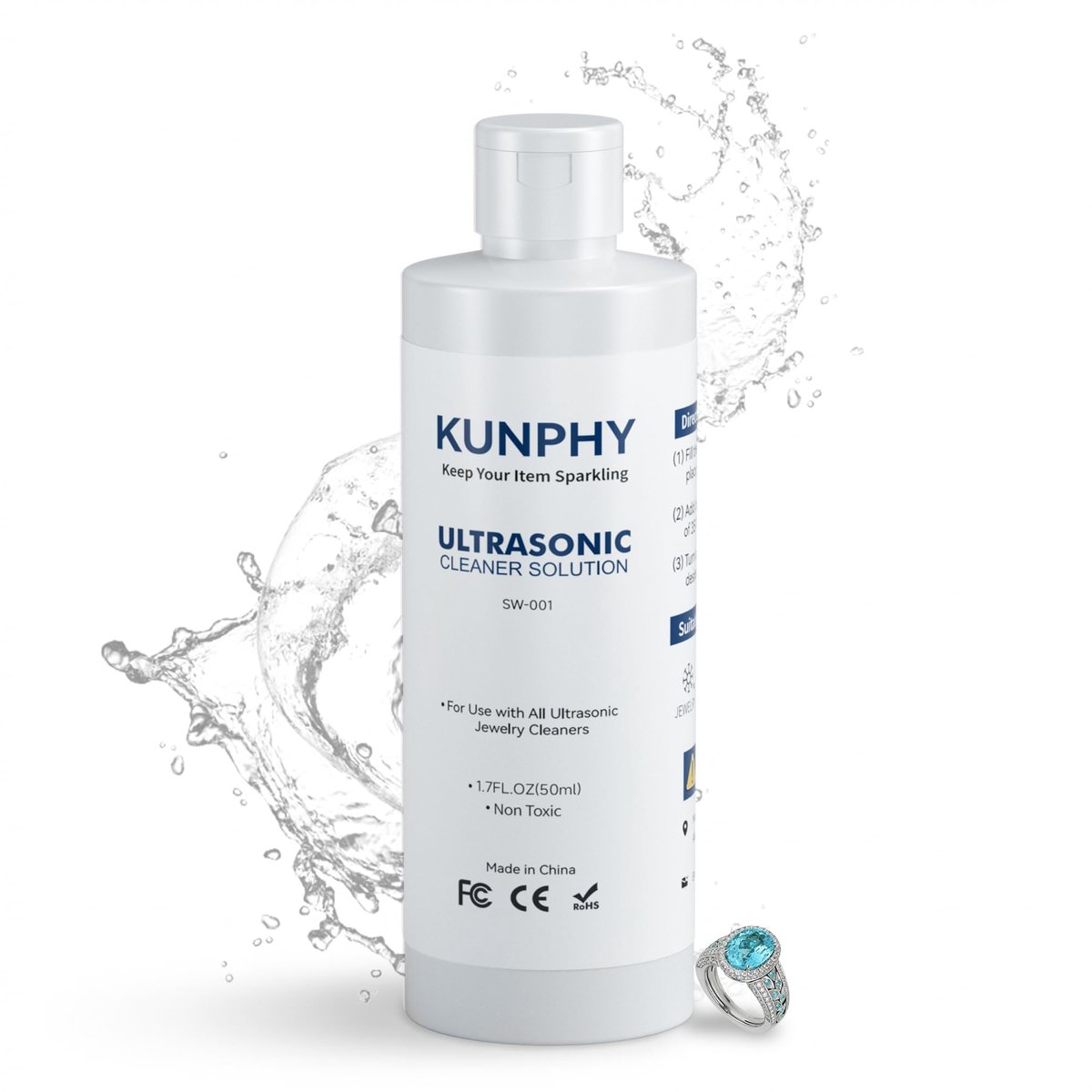 KUNPHY Ultrasone reiniger concentraat [50ml] - ShopVlot