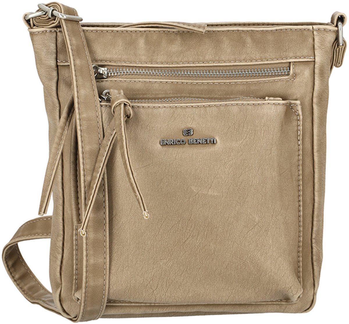 Enrico Benetti Harper Crossbodytas - Midden Taupe