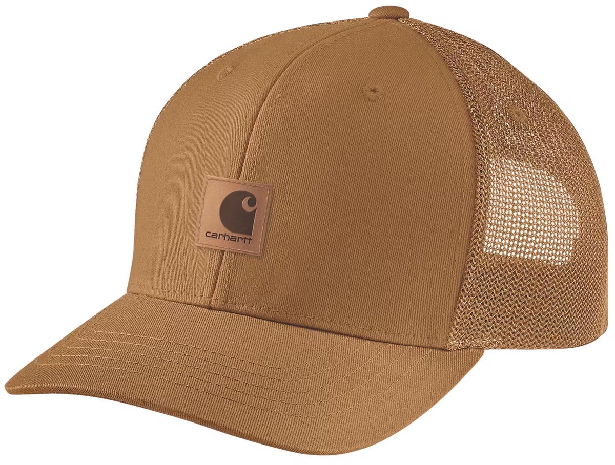 Carhartt Oakland Leatherette Cap - Bruin