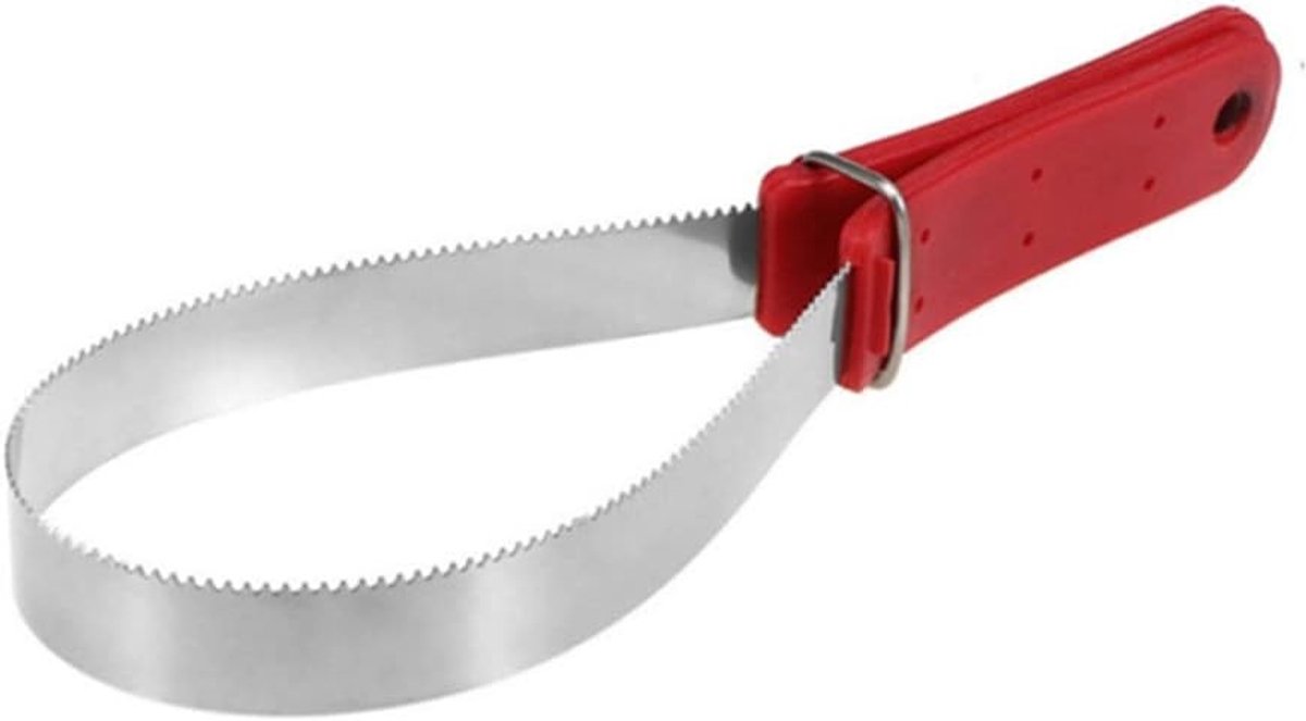 Paardenschraper - Roestvrij Staal - 29,5 x 9,5 cm - Ergonomische Handgreep - Voor Paarden en Pony's
