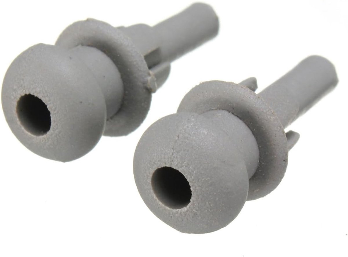 Set van 2 Grijze Parels Board Clips voor Koord en Snoer, Geschikt voor Citroen Saxo C2 C3 Xsara Picasso, Duurzaam en Handig