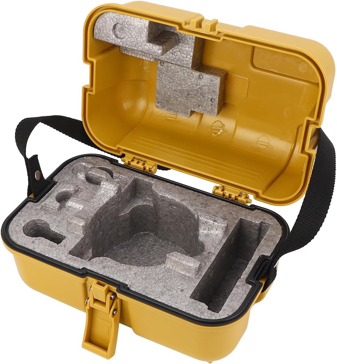 Robuuste Koffers voor Meetapparatuur, Opbergdoos voor Niveau-instrumenten met Voldoende Opslagruimte, Geschikt voor Total Stations en Meetinstrumenten