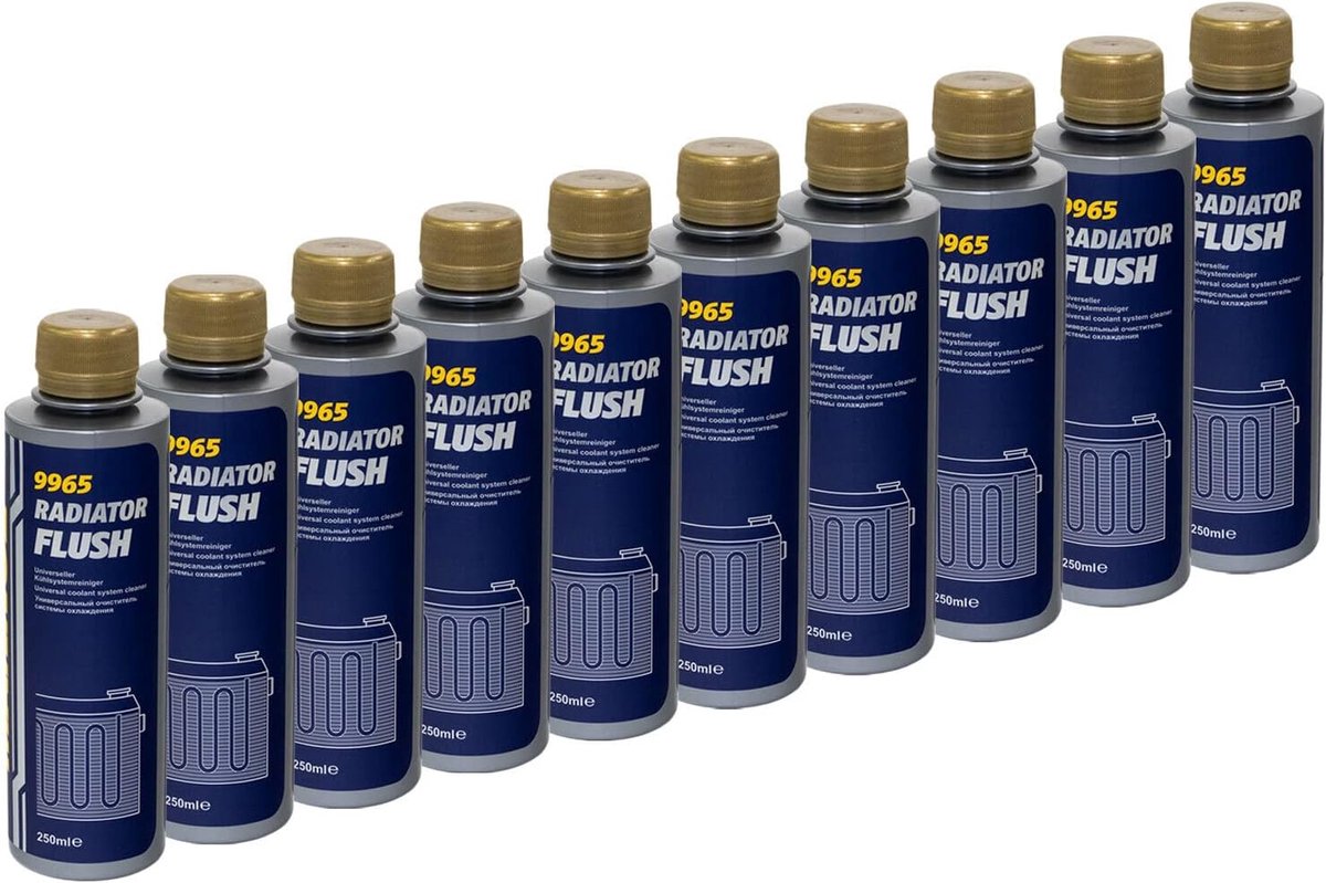 10 Stuks Mannol Radiateur Flush 250 ML - 9965