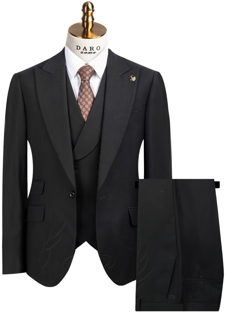 Currero 3 Delig Herenpak Met Overhemd Suit 2 Delig Tailored Fit Kostuum Business Pak Trouwpak Smoking Tuxedo Stijl Bruiloft Kantoor & Feest Veelkleurig