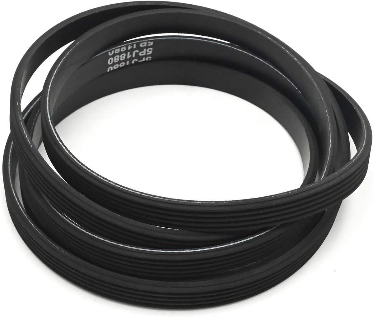 V-ribriem 1880 mm omtrek, 11,7 mm breed, rubberen aandrijfriem voor Miele wasdroger, vervangingsonderdeel voor optimale prestaties