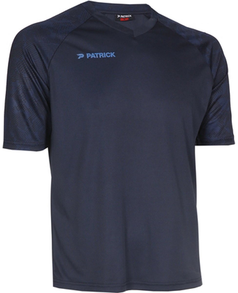 Patrick Talent Shirt Korte Mouw Heren - Marine | Maat: M