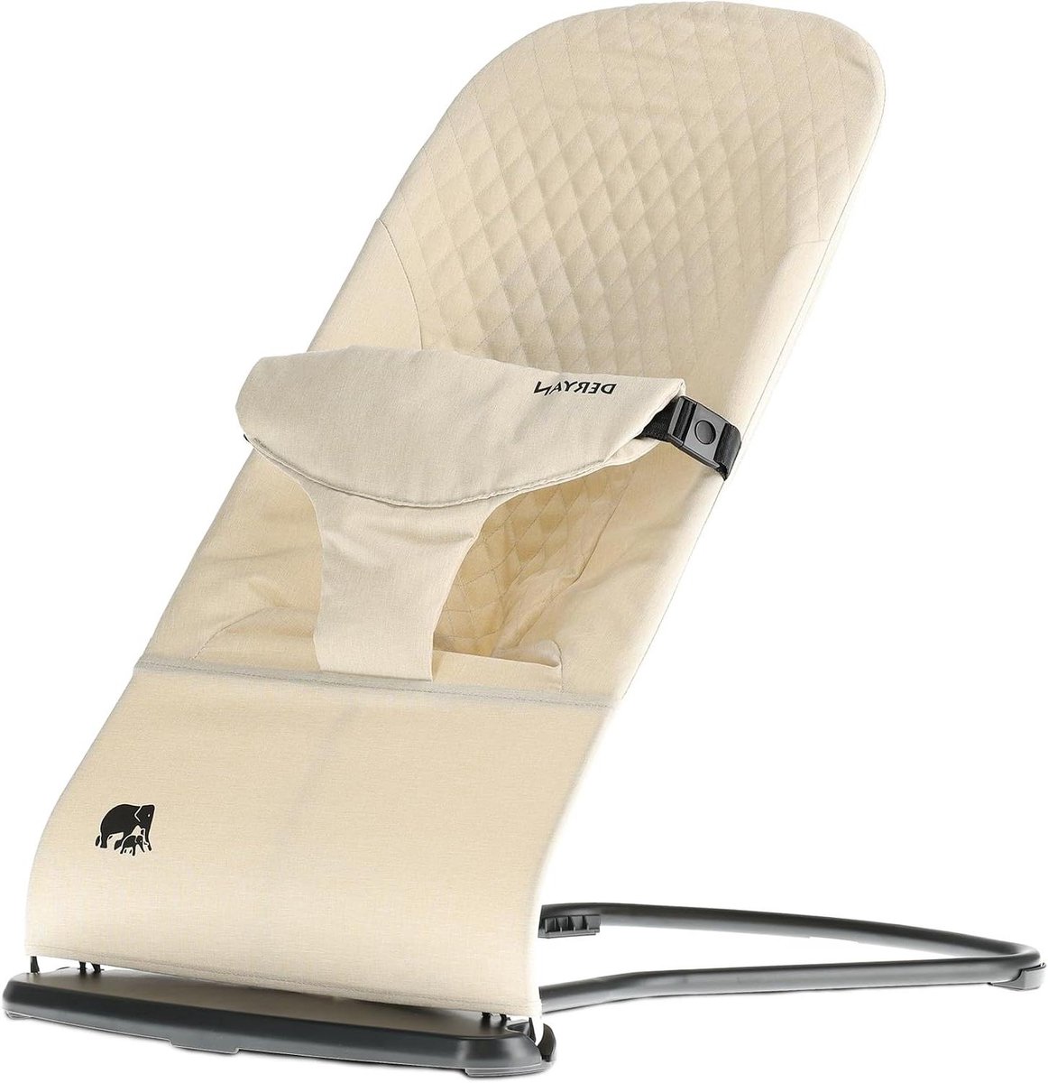 Baby Bouncer - Baby Wipstoel - Ontspanning en Spel - Natuurlijke Beweging - Tot 9 kg - Creme