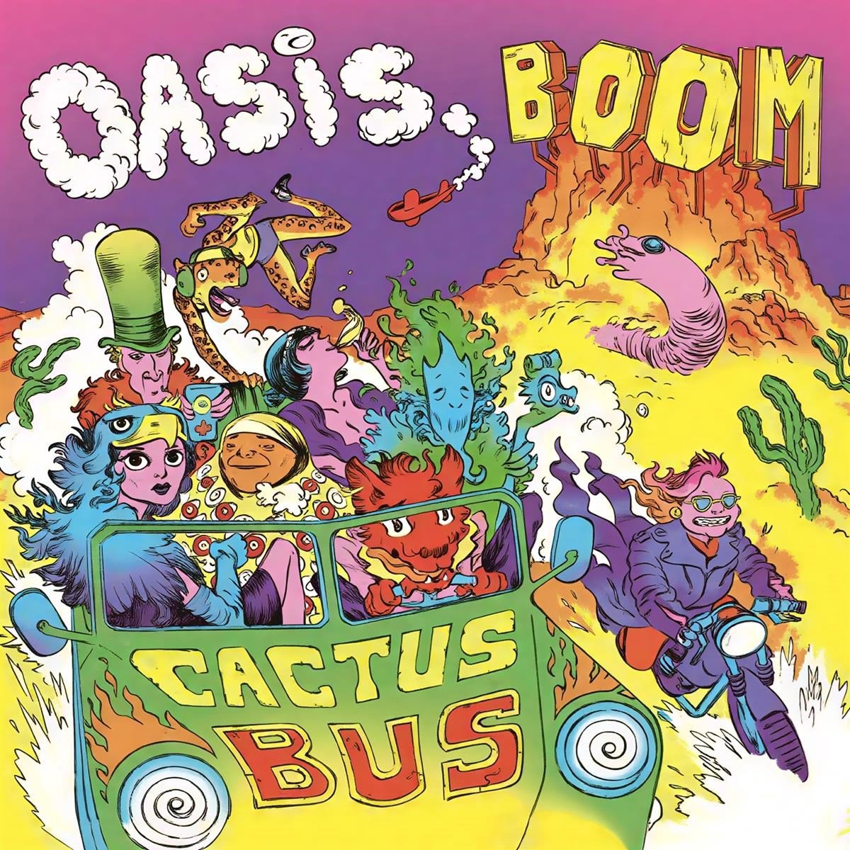 Oasis Boom - Cactus Bus (CD)