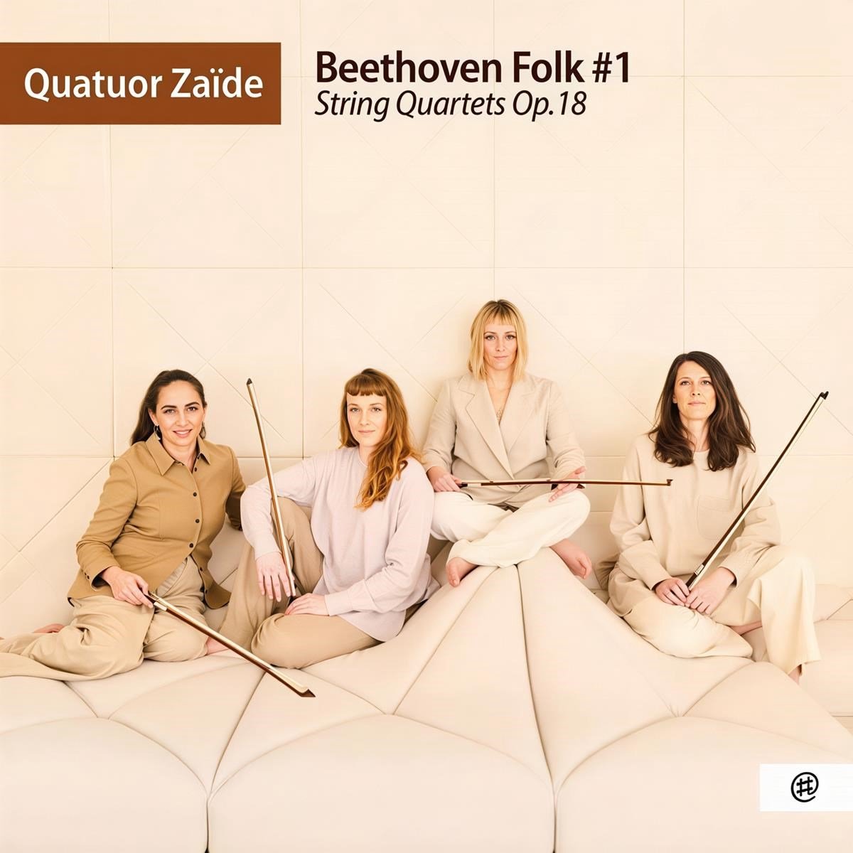 Quatuor Zaïde - Beethoven Folk #1: String Quartets, Op. 18 (2 CD)