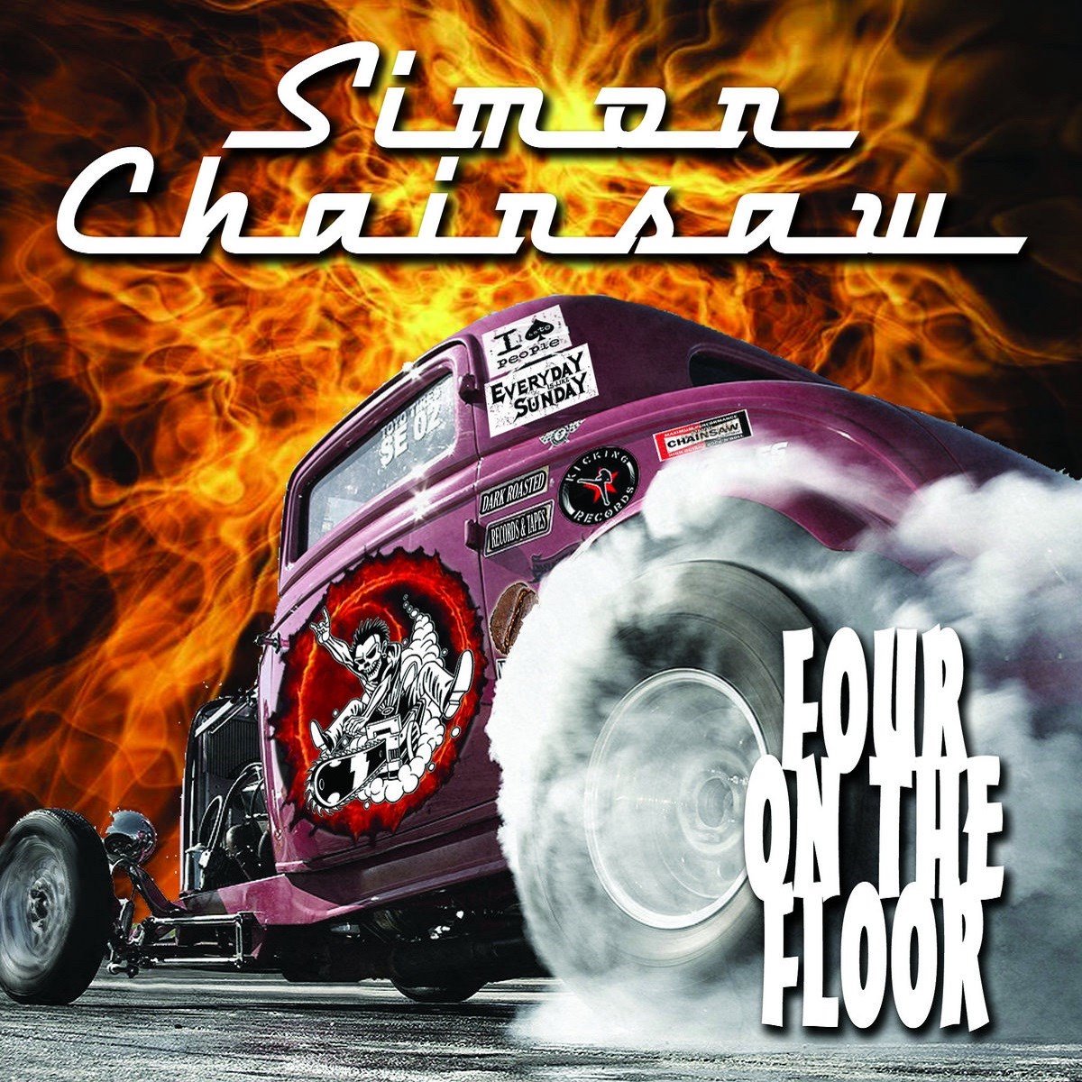 Simon Chainsaw - Four On The Floor (7" Single)