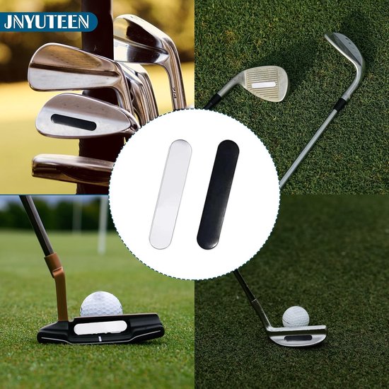 30 Stuks Zelfklevende Lood Tape voor Golfclubs en Tennisrackets, Zwart-Wit 3g Lood Tape voor Verzwaarde Sportuitrusting en Pickleball Peddels — afbeelding 4
